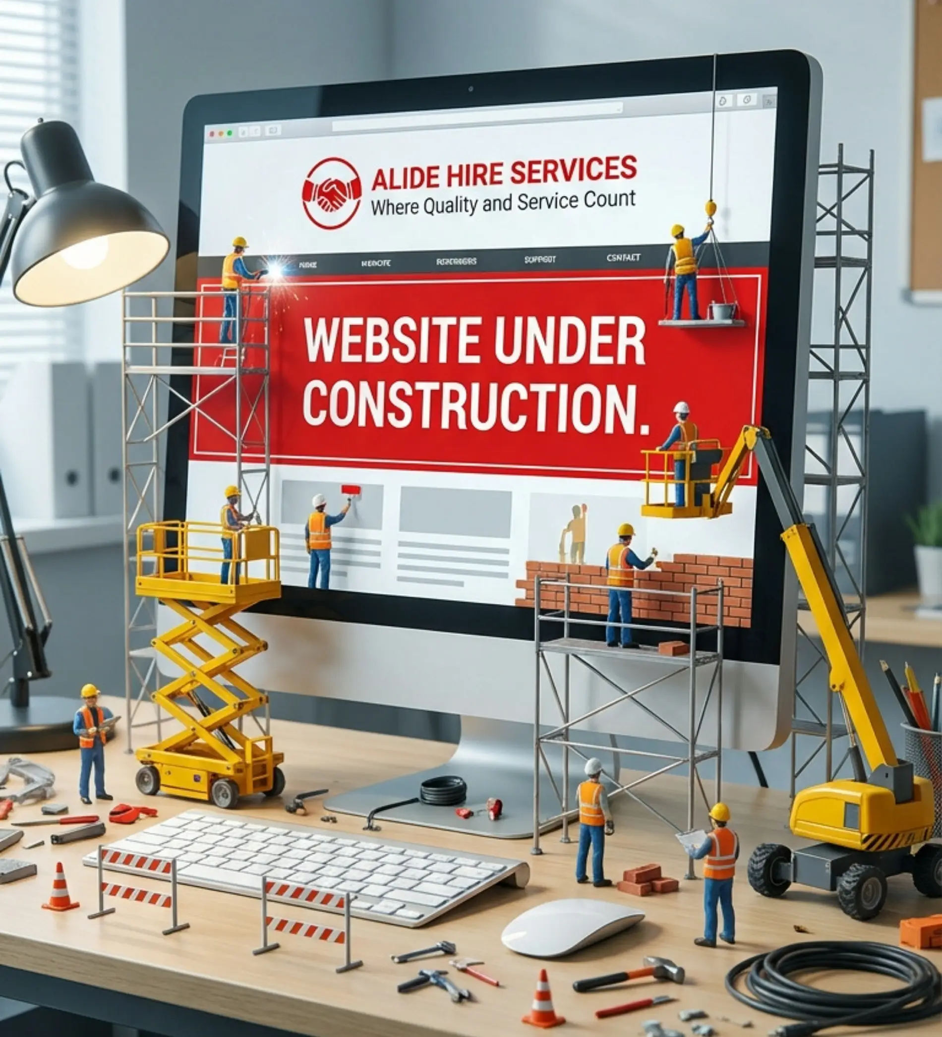 Alide Hire Web Banner